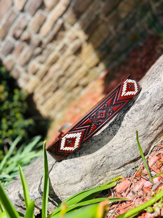 Hooey Chotaw Roughy Tooled/ Laced Belt