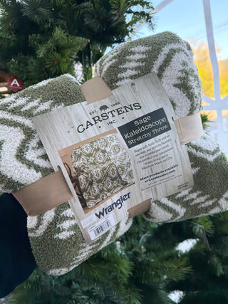 Wrangler Sage Kaleidoscope Throw