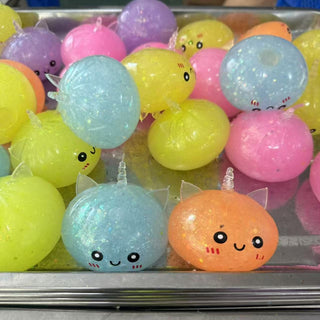 Preorder - Unicorn Glitter Dumpling Squishy!