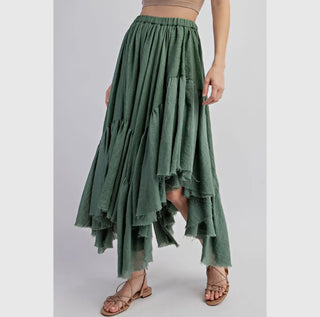 Evergreen Trail Maxi Skirt