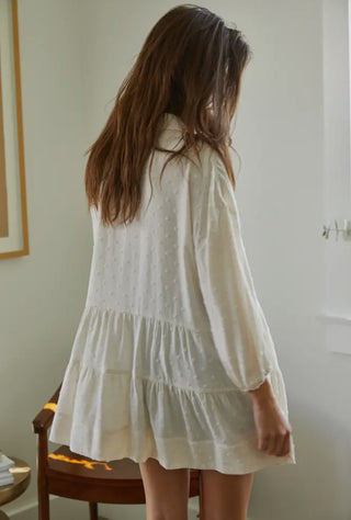 Dotted Tunic Willow Blouse