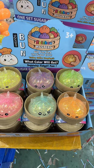 Preorder - Unicorn Glitter Dumpling Squishy!