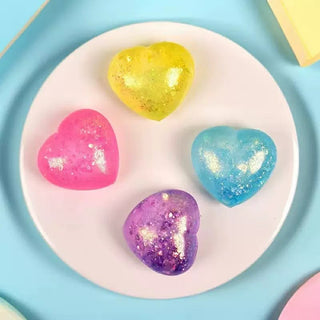 Pre Order -Glitter Heart Squishy