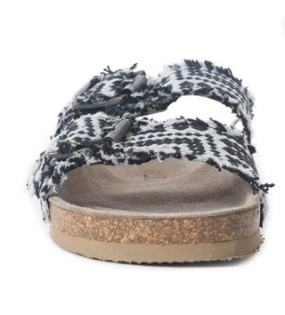 Ridge Denim Canvas Sandals