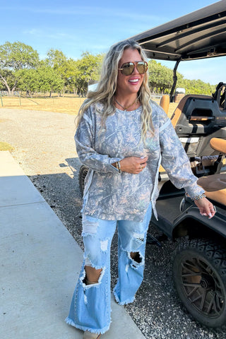 PREORDER- Wonder Camo Crew Pullover