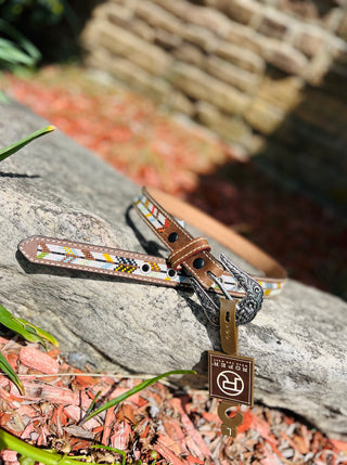 Roper Womens Embroidered Arrow Belt