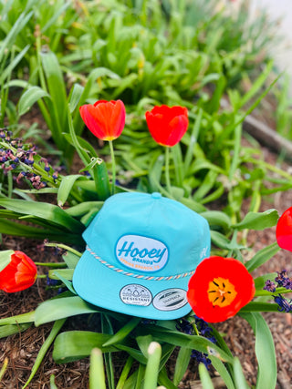 Hooey "Local" Hat Turquoise w/Blue & White Patch