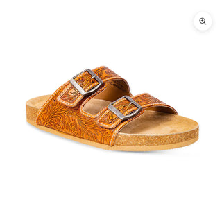 Molly Megan Leather Sandal