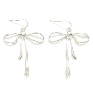 Elegant Bow Dangle Earrings
