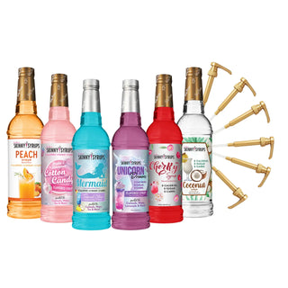 Jordans Skinny Syrups Watertok VIRAL Sampler w pumps