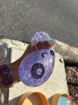 In Stock - Unicorn Glitter Dumpling Squishy!