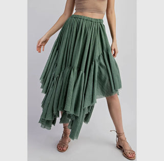 Evergreen Trail Maxi Skirt