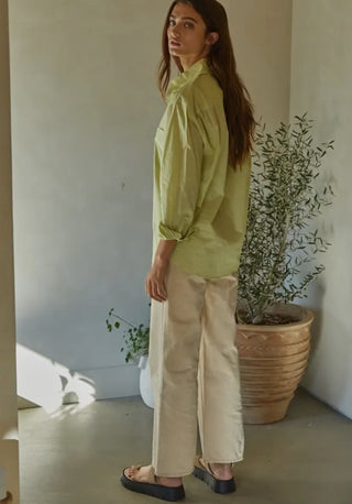Breezy Fields Button Up