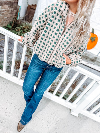Fuzzy Sherpa Jacket