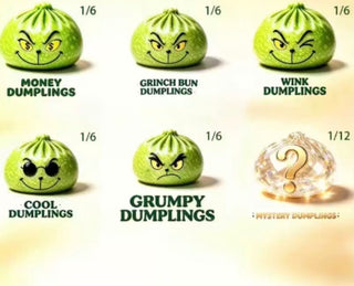 Preorder - The Green Meanie Dumpling Squishy