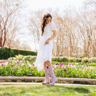 Lane - Sweet Memories Knee High- Lovely Lavender