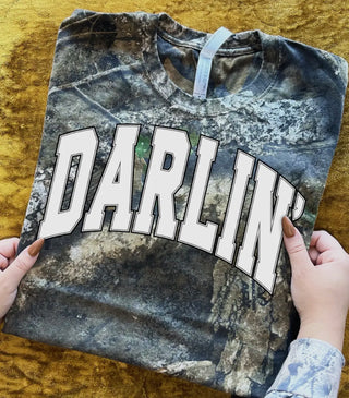 PREORDER Darlin in Camo Tee