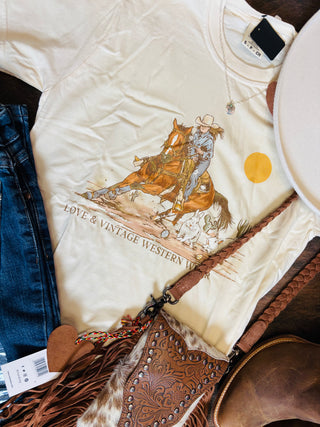 L&V Easter Tee Dancing With The Rabbit