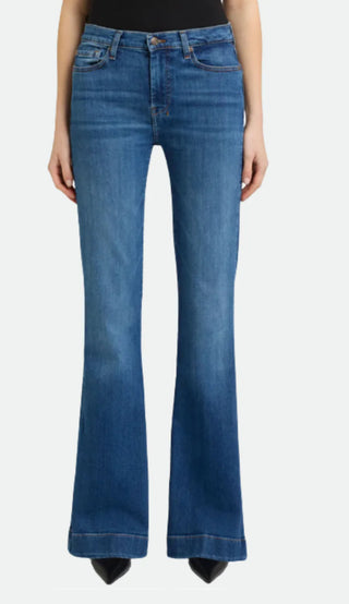 7FAMK - Moonwater Pink Stitch 7 for all mankind Jean