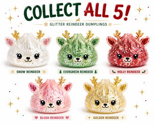 Preorder - Santa’s Reindeers Dumpling Squishy