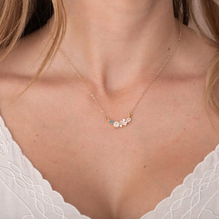 PRE ORDER! Rainbow Moonstone and Topaz Misty Skies Pendant