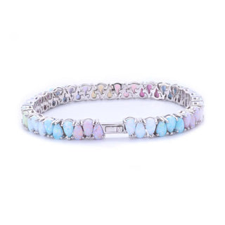 PRE ORDER!! Silver Opal Dancing Dreams Tennis Bracelet