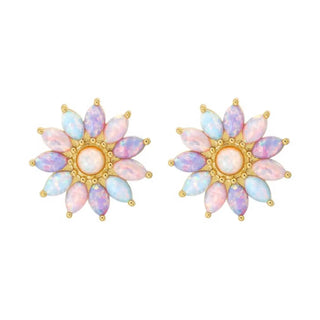 PRE ORDER!! Opal Caribbean Fleur Studs
