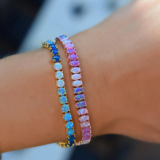 PRE ORDER!! Rose Gold Pink Ombre Candy Bracelet