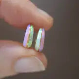 Opal Ombre Deux Huggie