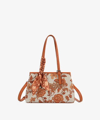 Wrangler Floral Canvas Shoulder Bag