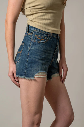 Kimes Daisy Denim Shorts