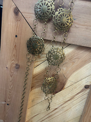 Western Concho Chain Belt