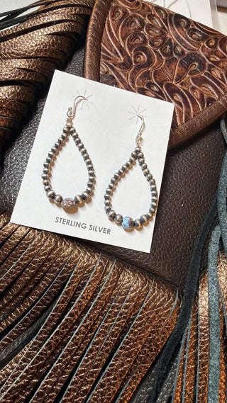 Golden hills Navajo hoops