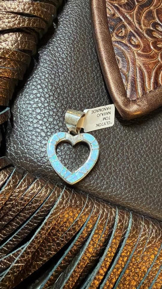 Opal Solid Sterling Pendant