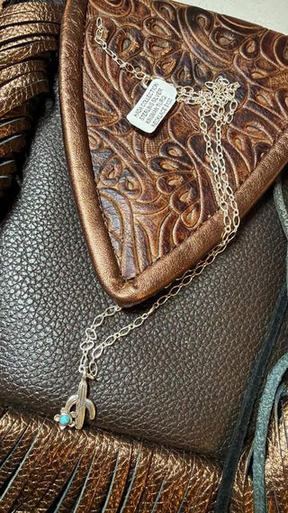 Kingsman Turquoise Cactus necklace