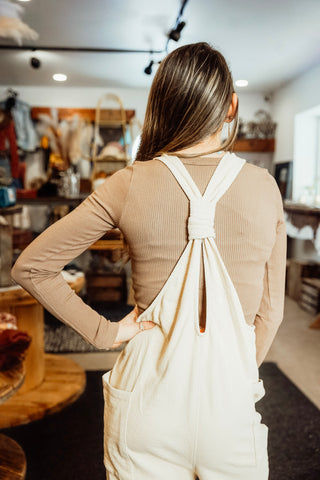 Mineral-Washed Lounge Jumpsuit