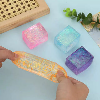 Pre Order - Square Glitter Squish