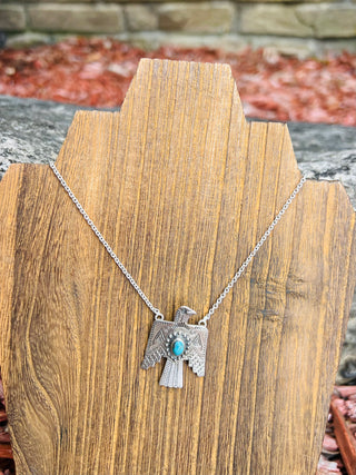 Freebird Kingman Turquoise Necklace