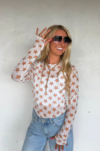 BLAKELEY - Moon Child Mesh Tops