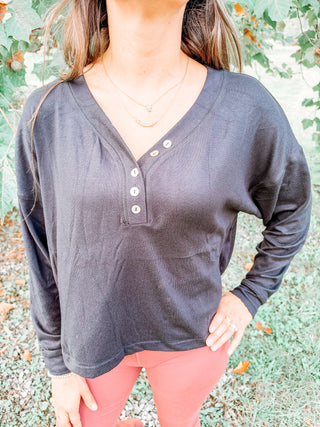Lounge Knit Henley