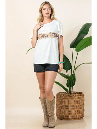 Wild Mustang Trail Tee