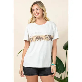 Wild Mustang Trail Tee