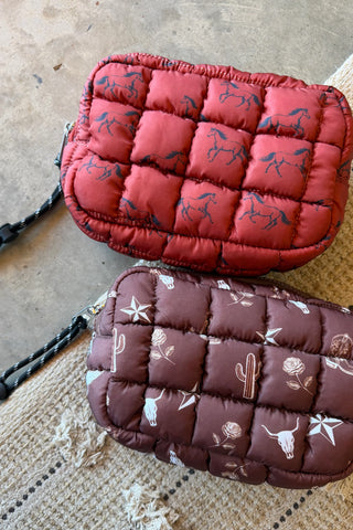 BLAKELEY Western Puff Clutch Bag