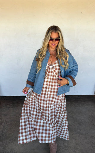 BLAKELEY Cowboy Romance Denim Jacket