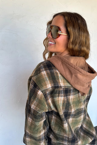 PREORDER- Mountain Morning Plaid Shacket