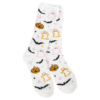 Fuzzy Halloween Socks