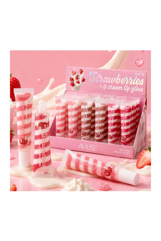 Amuse Strawberries and Cream Gloss