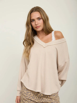 PRE ORDER Rustic Comfort Knit Top