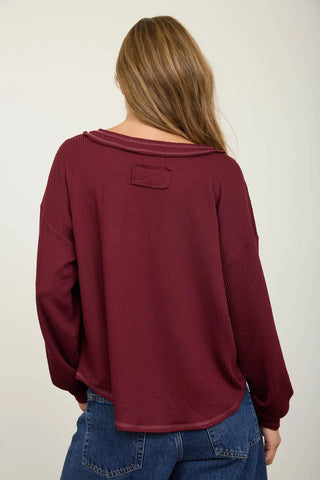 PRE ORDER Rustic Comfort Knit Top