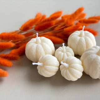 Fall Mini Candle Pumpkins (2pcs)
